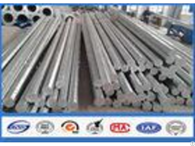 Nea Astm A 123 Galvanized Steel Pole 2 Safety Factor Against Earthquake Of 8 Grade