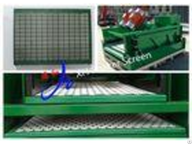 Oil Drilling Fluid Vibrating Screen For Vsm 100 Shaker Solid Control System