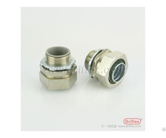 Hot Selling Nickle Plated Brass Straight Conduit Fittings