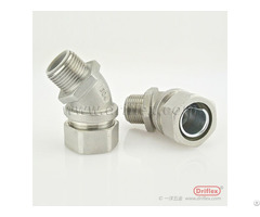 Hot Selling Stainless Steel Liquid Tight Conduit Fittings 45d Angle