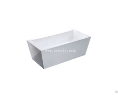 Chinese Rectangle Portable Acrylic Freestanding Bathtub