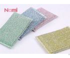 Customized Scouring Pad Sponge Double Side For Kitchenware Cleaning