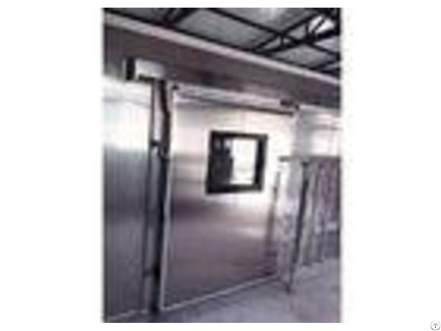 Convex Cold Storage Doors 100mm Thickness With Window Heating Coil Ce Approved