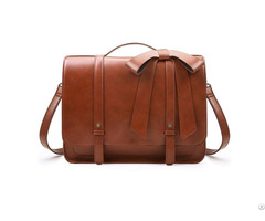 Ladies Briefcase Pu Leather Laptop Backpack Shoulder Satchel Crossbody Bag