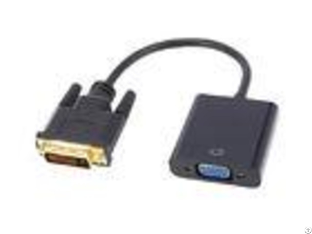 1080p Dvi To Vga Cable Adapter Connector Mini Displayport Support Video Output