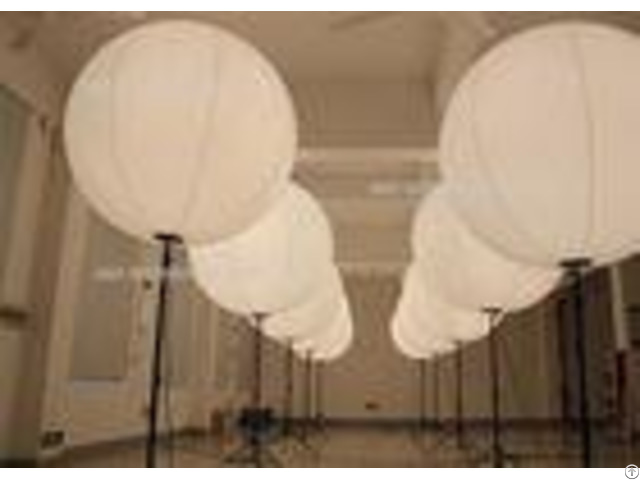 Moon Balloon Inflatable Tripod Led Lights For Wedding Reception Custom Logo Printed