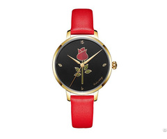 Vintage Rose Stainless Steel Lady Watch