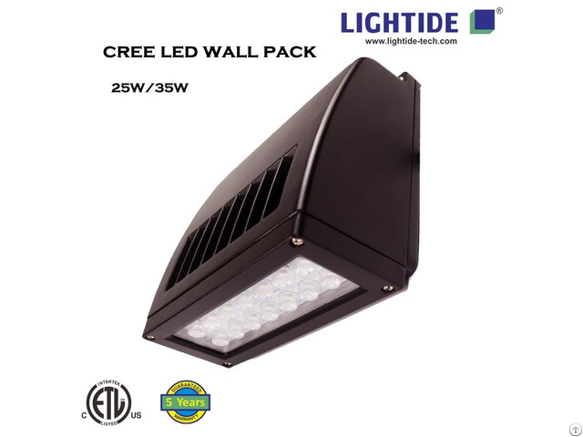 Lightide Slim Full Cut Off Cree Led Wall Pack Wpsla Series