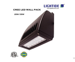 Lightide Slim Full Cut Off Cree Led Wall Pack Wpsla Series