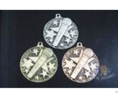 Die Casting Custom Metal Engraved Music Medals 3d Design With Gold Silver Copper Plating