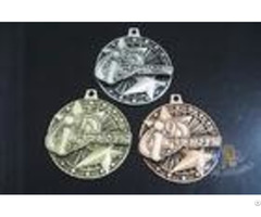 Two 3d Stars Custom Funny Football Engraved Sports Medals Souvenir Medallion Personalized Oem
