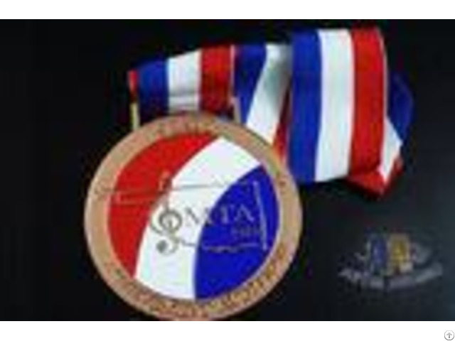 Musical Notation Sports Events American Metal Award Medals Soft Enamel Fillled With Copper Plating