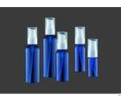 Solid Color Custom Cosmetic Packaging 15ml Round Small Lotion Pump Bottle