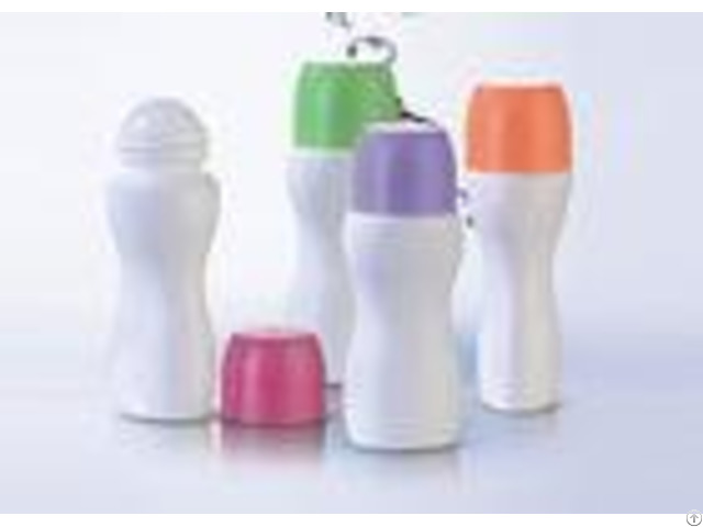 Cosmetic 60ml Reusable Roll On Deodorant Bottles Pp Plastic Sgs Oem