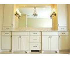 Villa Customized Free Standing Bathroom Vanity Cabinets Painted 5 Times For Scratch Proof
