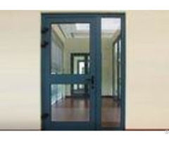 Heat Insulation Commercial Aluminium Doors Casement Door Construction Easy Install Clean
