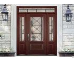 Simple Single Solid Oak Front Doors With Glass Main Wooden Door Designs For Home
