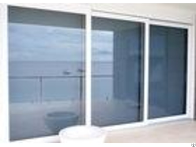 Sliding Glass Commercial Aluminium Doors Powder Coated With Undisturbed Views