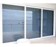 Sliding Glass Commercial Aluminium Doors Powder Coated With Undisturbed Views