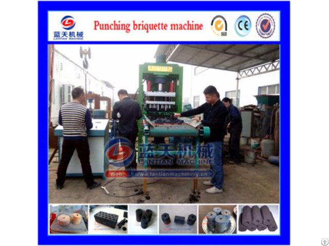 Hydraulic Coconut Shell Charcoal Press Machine