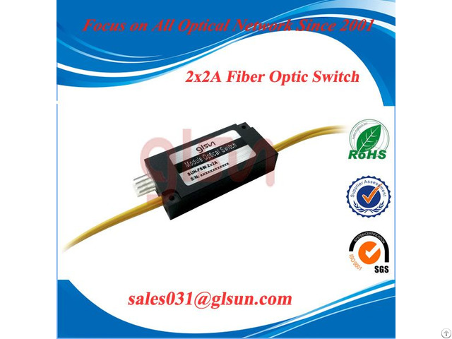 Glsun 2x2a Fiber Optical Switch