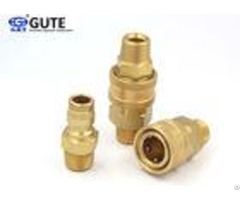 Male Thread Brass Quick Connect Air Fittings Gt K2 03 Machined From Solid Barstock