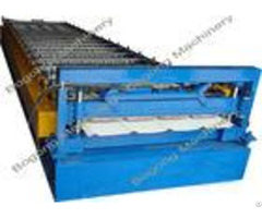 Trapezoidal Sheet Roof Panel Roll Forming Machine For Light Steel Construction