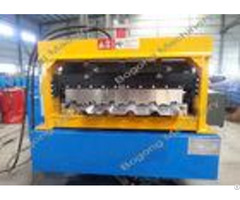Galvanized Coil Floor Deck Roll Forming Machine Large Load Capacity