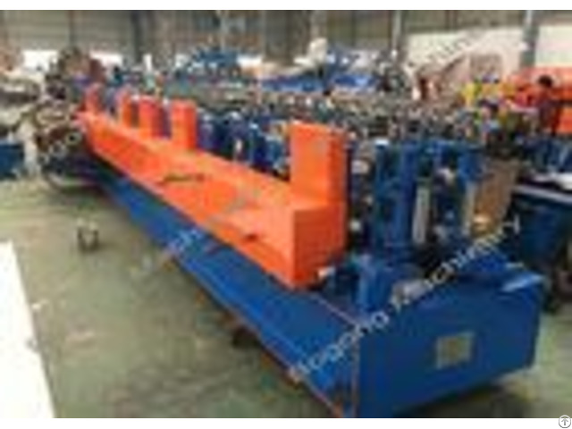 Customized Z U Purlin Roll Forming Machine High Strength Heavy Duty