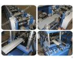 Plc Control Shutter Door Roll Forming Machine Frequency Speed 5800 650 1650mm