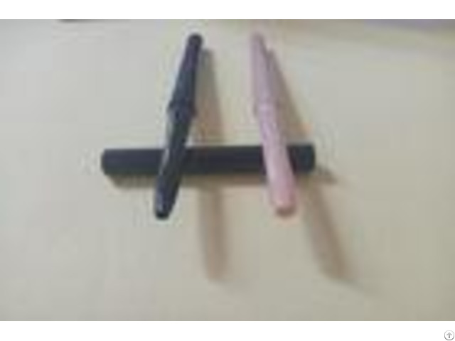 Black Pink Lipstick Pencil Packaging Beautiful Shape Abs Plastic Material