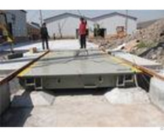 3m 18m Heavy Duty Weighbridge Rated Load 20 180t U Shape Beam Platform Structure