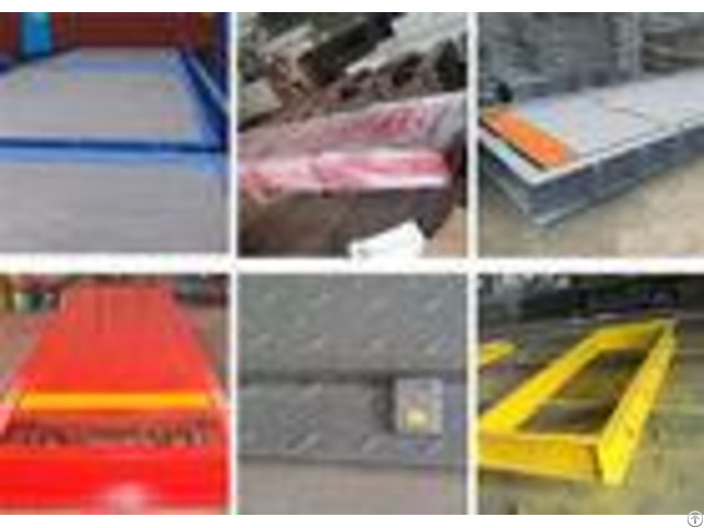 Weighing Truck Heavy Duty Weighbridge High Strength Q235 Steel Materials