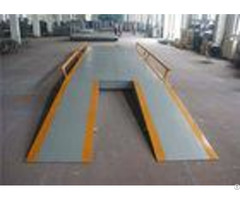 Concrete 80 Ton Electronic Lorry Weighbridge 220 300mm Channel Beam