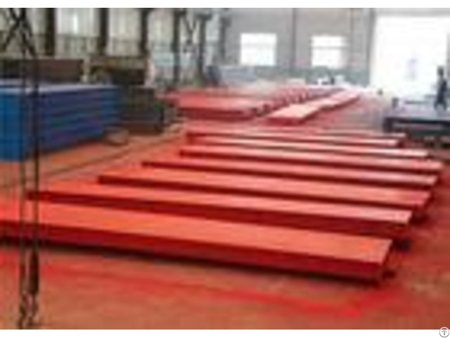 U Beam Girders Pit Type Weighbridge System Printer Load Cells Auto Tare Clearing