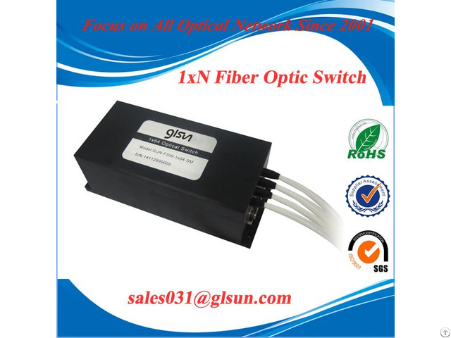 1xn Multi Channel Rotary Optical Switch