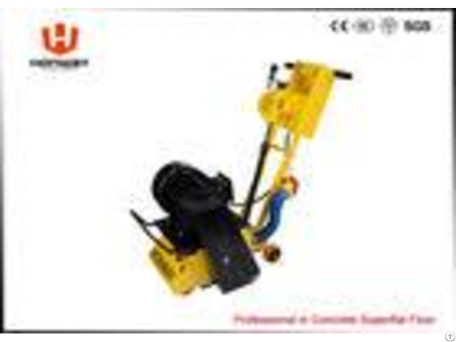 Push Model Concrete Scarifier Machine Electrial Motor 5 5kw For Floor Cleaning