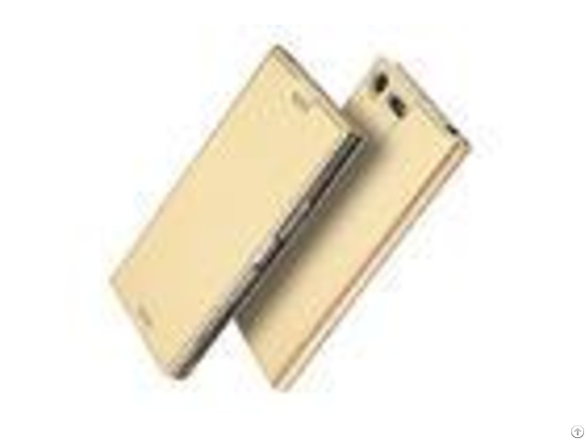 Luxury Gold Sony Xz Premium Case Stand Function Pu Card Slot Magnets