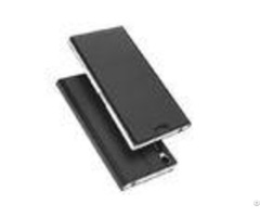 Pu Leather Sony Xz Phone Cover Tpu Magnets Shockproof With Card Holder