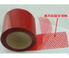 Courier Gloosy Waterproof Tamper Seal Tape For Carton Sealing Eco Friendly