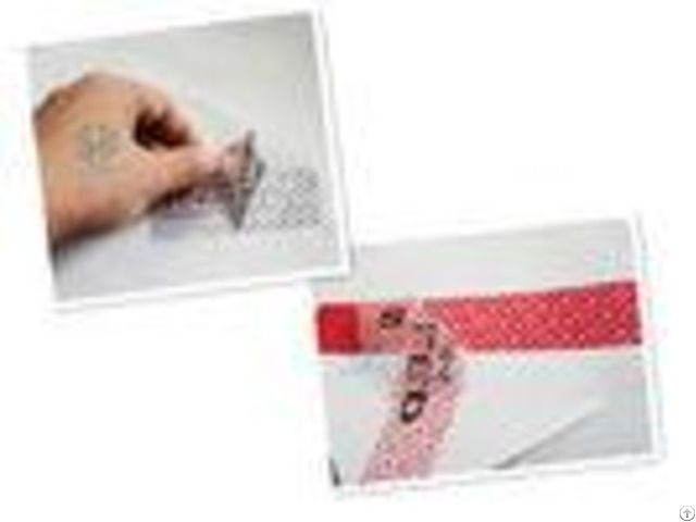 Tampertransfer Self Adhesive Security Label Environmentally Friendly Material