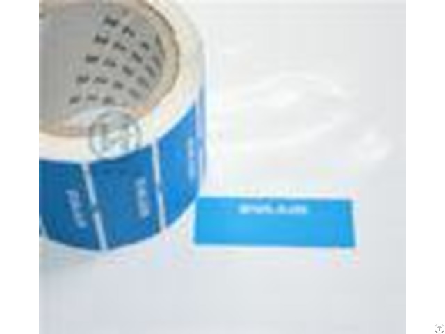 Tamper Proof Warranty Void Labels Non Residue With Custom Die Cut