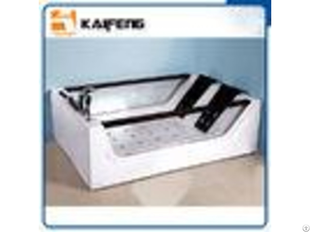 Double Glass Apron Jacuzzi Whirlpool Bath Tub With Air Switch Control