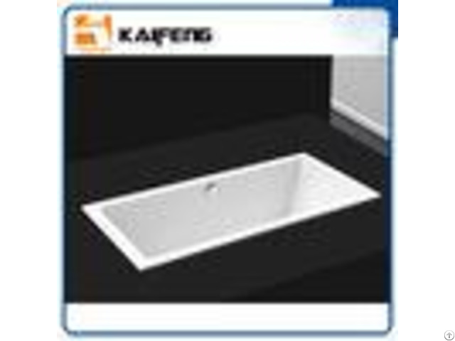 Square Long Freestanding Soaking Bathtubs For 1 Person Space Saving