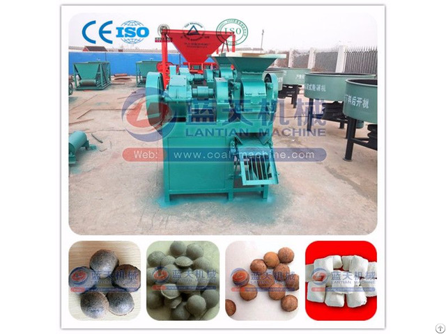 Iron And Gypsum Ball Briquette Machine