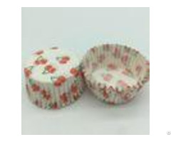 Cherry Pattern Greaseless Cupcake Liners Muffin Cake Paper Cups For Children Party