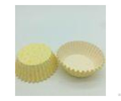 Yellow Cwedding Cupcake Holders Greaseproof Paper Muffin Cases Cups Wrappers
