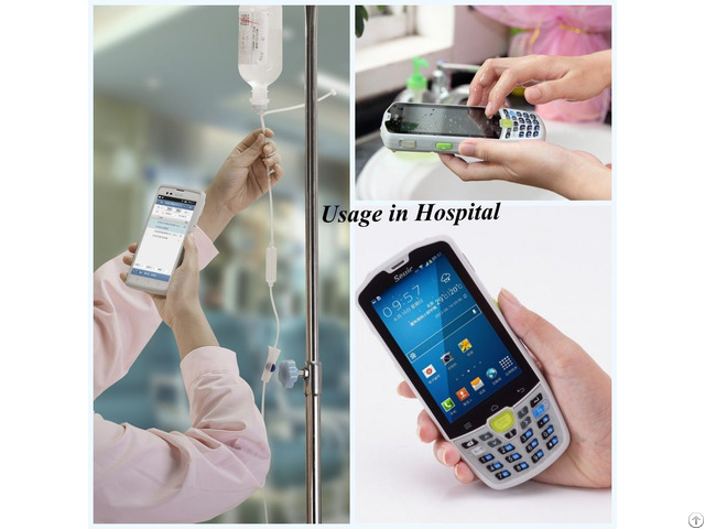 Handheld Nurse Industrial Pda Terminal For Hospital