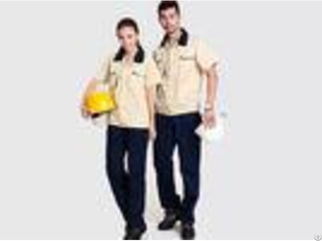 Concise Generous Custom Work Uniforms Short Sleeve Breathable For Buses Driver