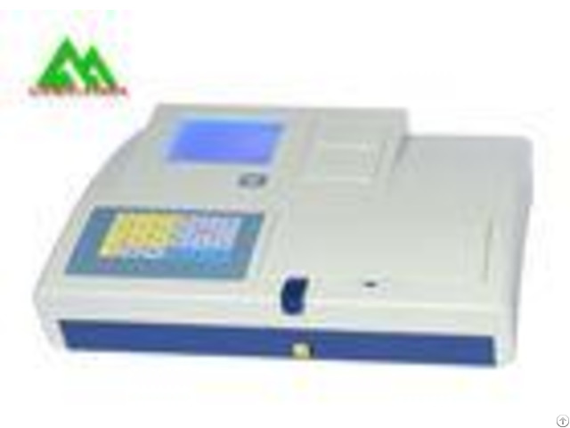 Semi Automatic Medical Laboratory Equipment Biochemistry Analyzer Machine Lcd Display